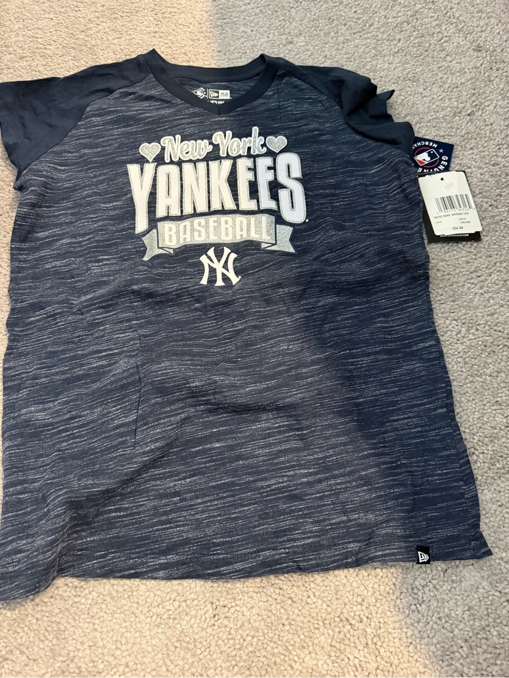 Girls New Era New York Yankees Graphic Tee